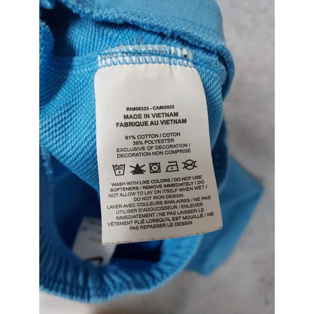 Nike Joggers Men Small Standard Issue Basketball Dri Fit Blue Drawstring Elastic